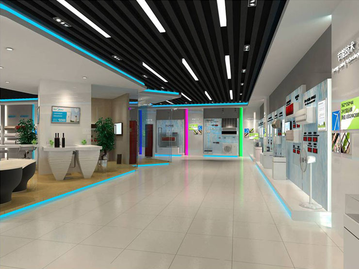 美的空調產品體驗中心商業展示空間設計案例4