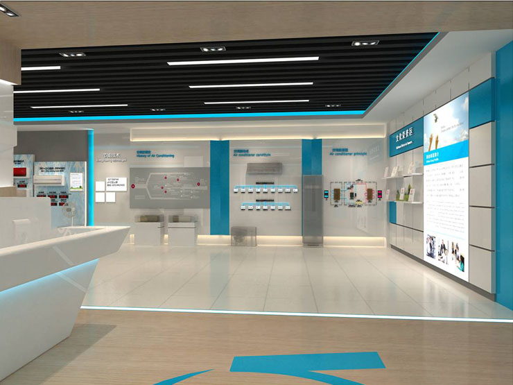 美的空調產品體驗中心商業展示空間設計案例3